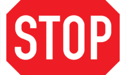 Verkehrszeichen-Vorschriftzeichen-Stop-Halt
